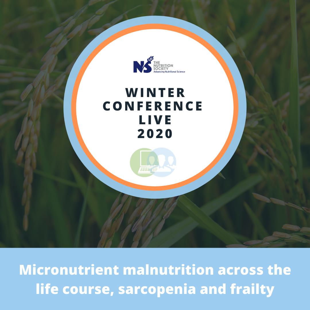 Nutrition Society announce Winter Conference Live! The Caroline